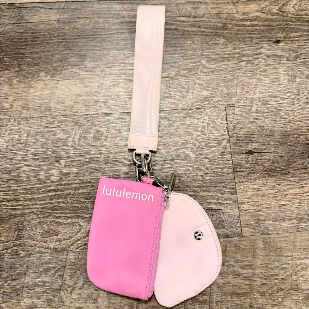 lululemon athletica Pink Wristlet Wallet